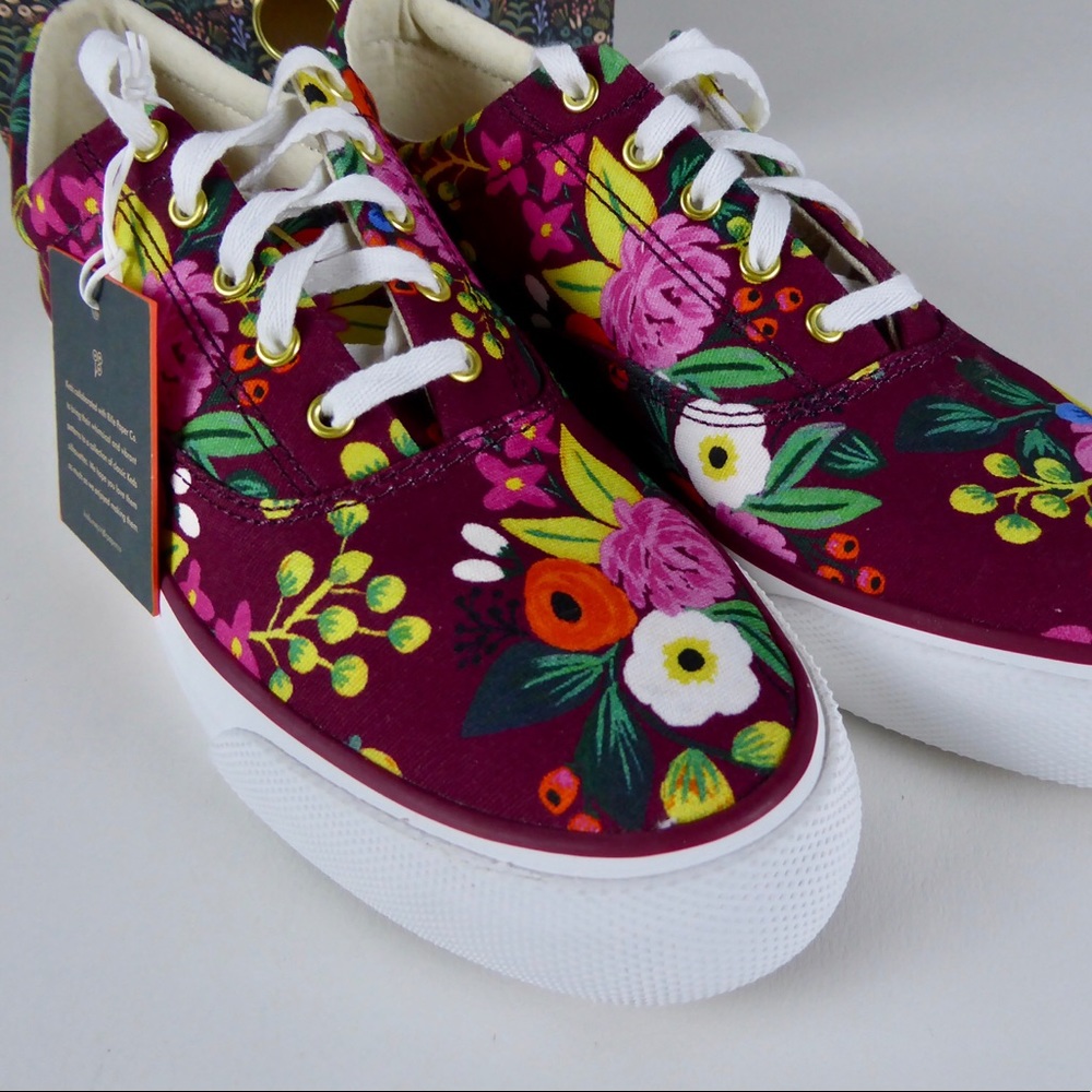Keds Rifle Paper Co. Floral Sneakers NIB Blossoms